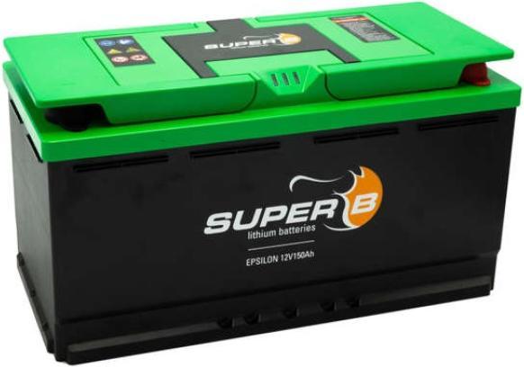 Immagine prodotto Super B Batteria al litio Super-B Epsilon 12V 150Ah (12.80 V, 150 Ah)