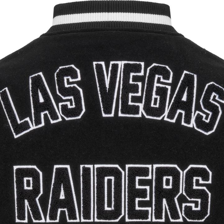 Actual product image New Era NFL Las Vegas Raiders Bomber Jacket Mens (S)
