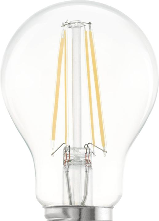 EGLO LED paere 7,3W/827 (60W) klar 3-tr (E27, 7.30 W, 806 lm, 1 x, E)