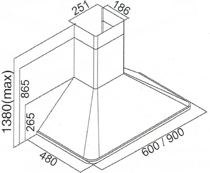 Produktbild Kaiser EH 6355 RotEm + KCG 6335 RotEm Turbo (Wandhaube)