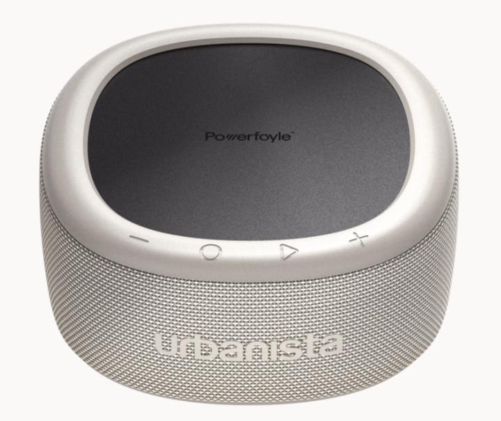 Image du produit Urbanista Malibu Desert Gray Enceinte portable Bluetooth avec panneau solaire (24 h, Panneau solaire)
