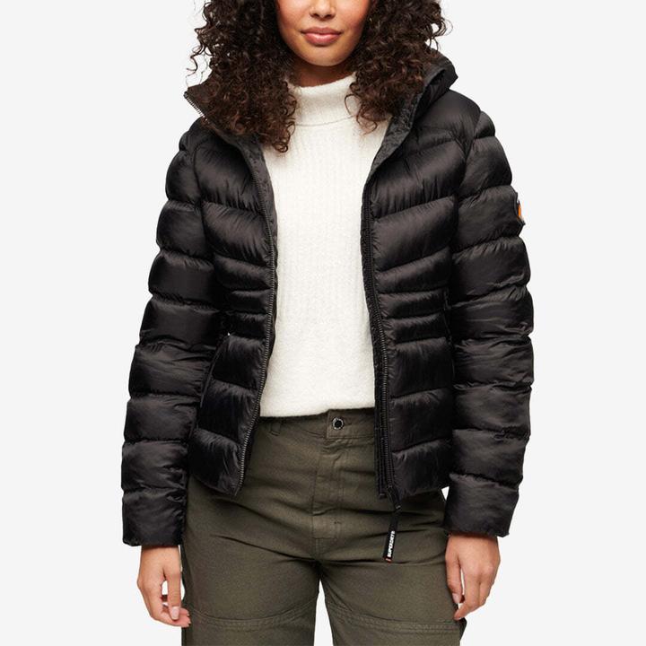 Produktbild Superdry gepolterte daunenjacke, uperdry fuji quilt (S)