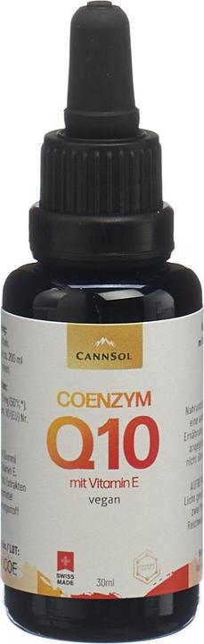 Image du produit Cannsol Coenzym Q10 avec vitamine E soluble dans l'eau biodisponibilité optimale liq (1 pièce(s), Gouttes, 108 g)