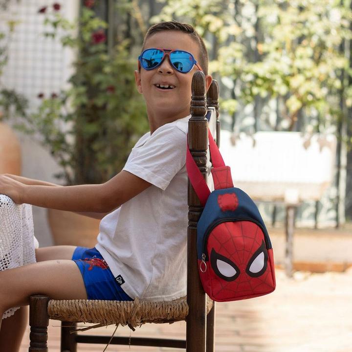 Produktbild Spiderman Kinderrucksack Spider-Man Schultertasche Blau Rot 13 x 23 x 7 cm