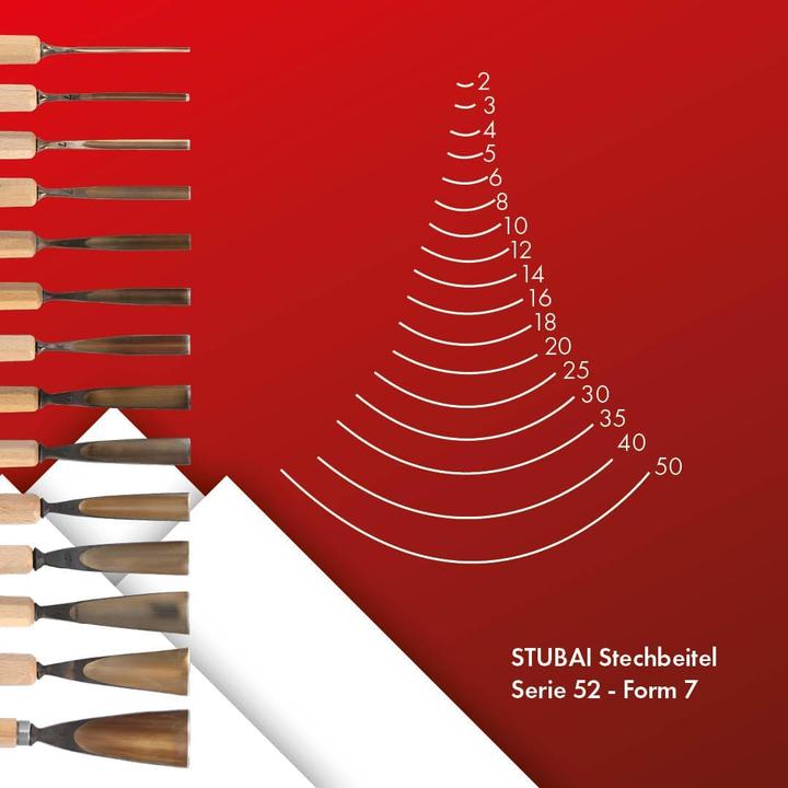 Image du produit Stubai Stechbeitel Form 7 (4 mm)