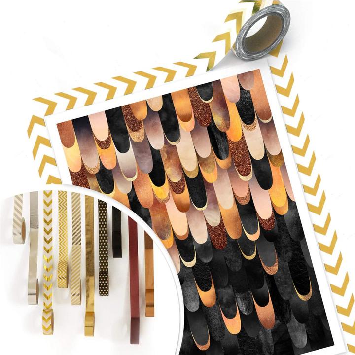 Actual product image Trenddeko Copper springs (30 x 40 cm)