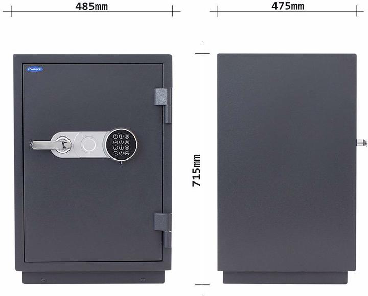Actual product image Rottner Fireproof Safe Sydney 65 Electronic Lock (54 l)