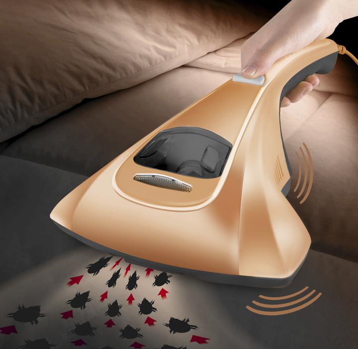 Produktbild Clever Clean Milbensauger Edition Rosegold mit UVC Lampe