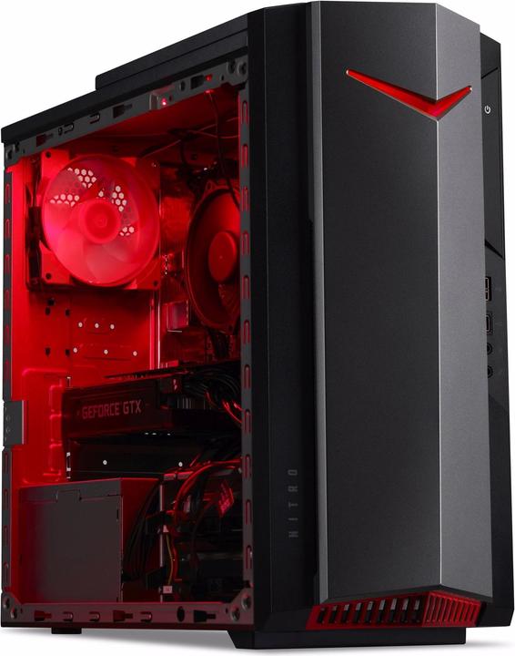 Actual product image Acer Nitro 50 – N50-620 (Intel Core i7-11700F, 16 GB, 1000 GB, GeForce GTX 1660 Super)