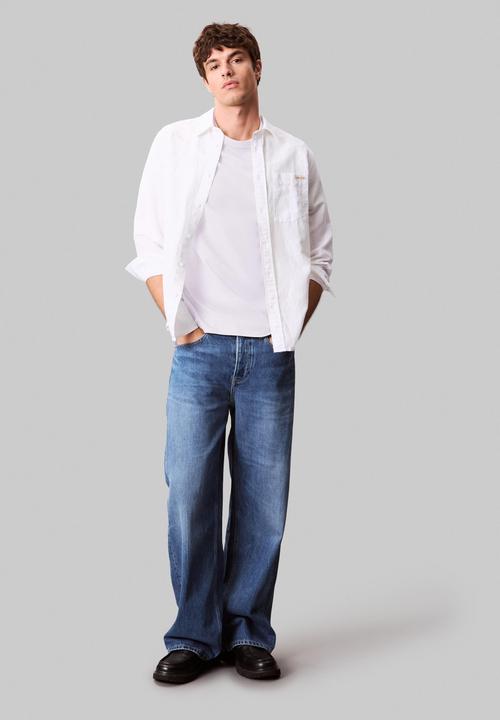 Produktbild Calvin Klein Jeans Ss Smooth Cttn Solid Crewnk Tee (XXL)
