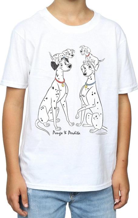 Produktbild Disney 101 Dalmatians Classic Pongo And Perdita TShirt Jungen (152, 158)