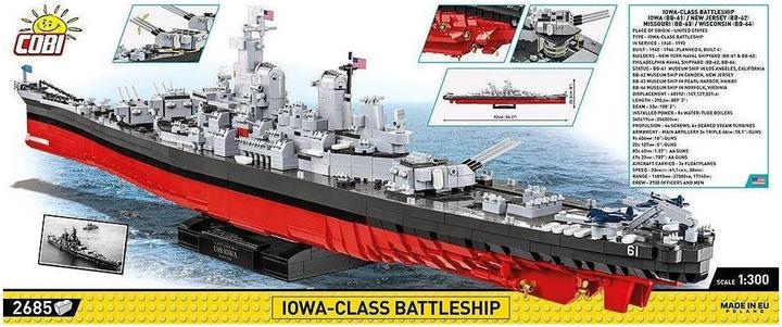 Produktbild Cobi Battleship Iowa-Klasse