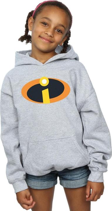 Immagine prodotto Disney The Incredibles Costume Logo Felpa con Cappuccio Ragazze (140, 146)