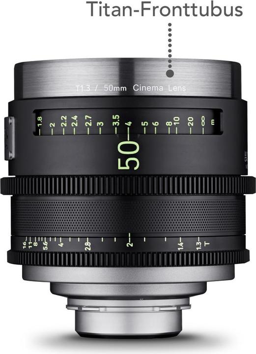 Image du produit Samyang XEEN Meister 50mm T1.3 (PL, Plein format, APS-C / DX)