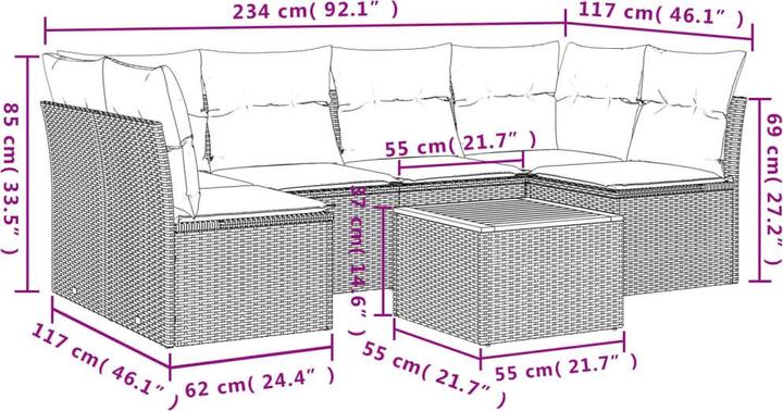 Actual product image VidaXL Pascal
