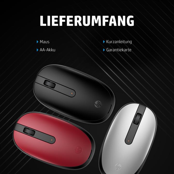 Actual product image HP 240 Mouse right and left handed (Wireless)