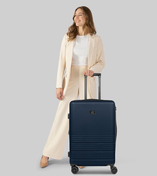 Immagine prodotto Camel Active Hanoi 4 Rollen Trolley M 65 cm mit Dehnfalte (65 l)