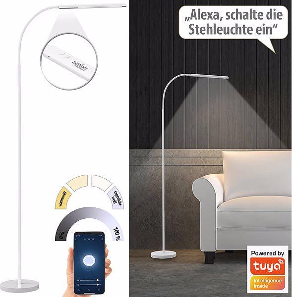 Immagine prodotto Luminea Smarte WLAN-Stehleuchte (600 lm)