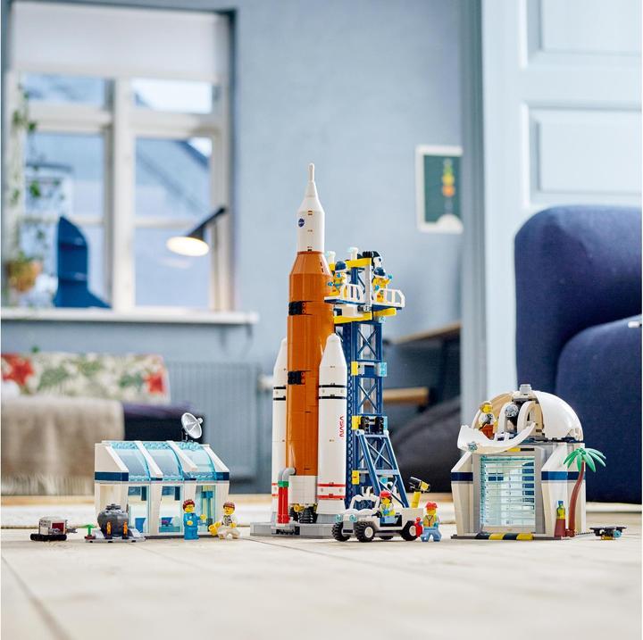 Productafbeelding LEGO Ruimtevaartcentrum (60351, LEGO Stad, LEGO Zeldzame Sets)