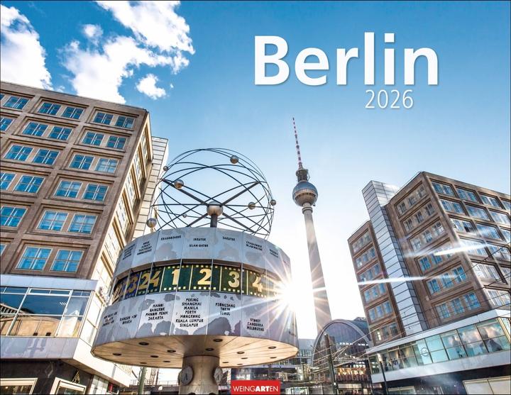 Produktbild Berlin Kalender 2026 (44 x 34 cm, Harter Einband, Englisch, Deutsch)