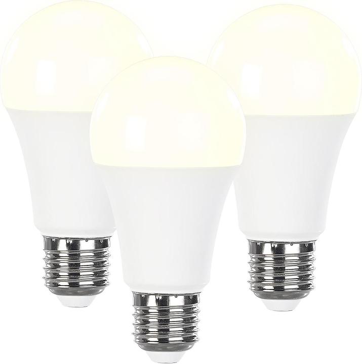 Produktbild Luminea 3er-Set dimmbare LED-Lampen (E27, 12 W, 1050 lm, 3 x, C)