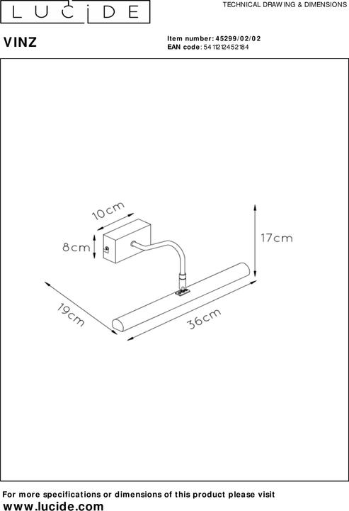 Produktbild Lucide Display & Bilderleuchten (G9)