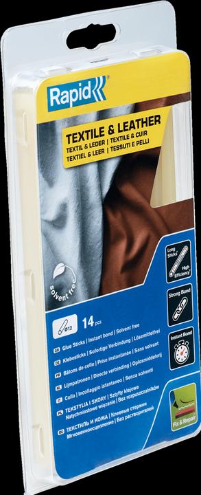 Produktbild Rapid Textil & Leder Klebesticks Ø12x190mm 14 Stück