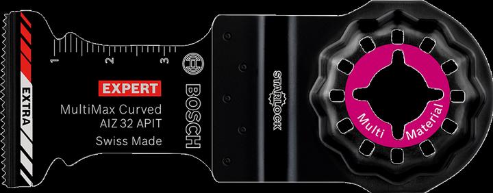 Actual product image Bosch Professional Zubehör EXPERT MultiMax AIZ 32 APIT blade for multi-function tools, 32 mm, 5 pieces