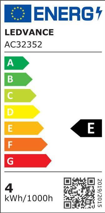Energy Label Osram Star Classic P (E27, 40 W, 470 lm, 1 x, E)