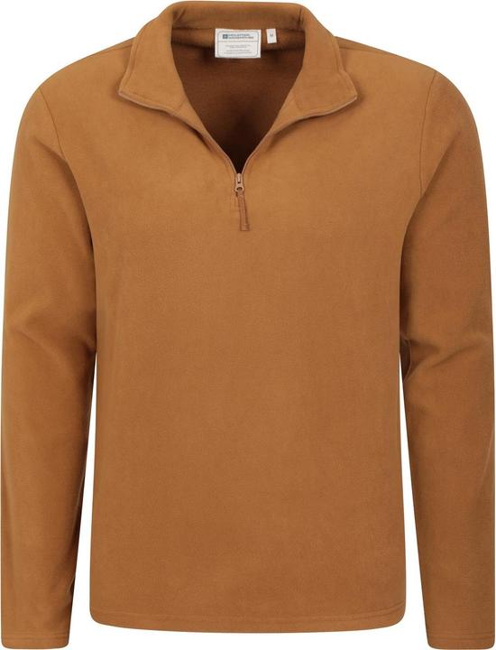 Actual product image Mountain Warehouse Mens Camber II Half Zip Fleece Top (M)