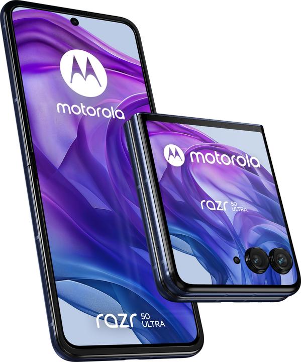 Produktbild Motorola Razr 50 Ultra (512 GB, Midnight Blue, 6.90", SIM + eSIM, 50 Mpx, 5G)