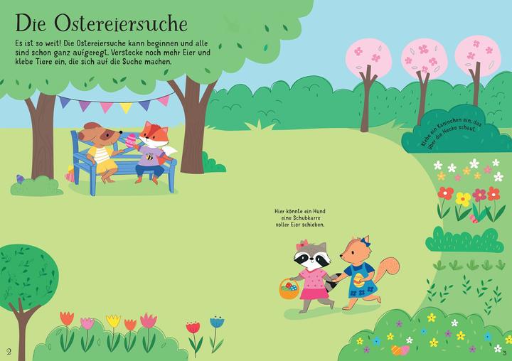 Produktbild Mein Immer-wieder-Stickerbuch: Ostern (1 x, 24 x 17 cm)