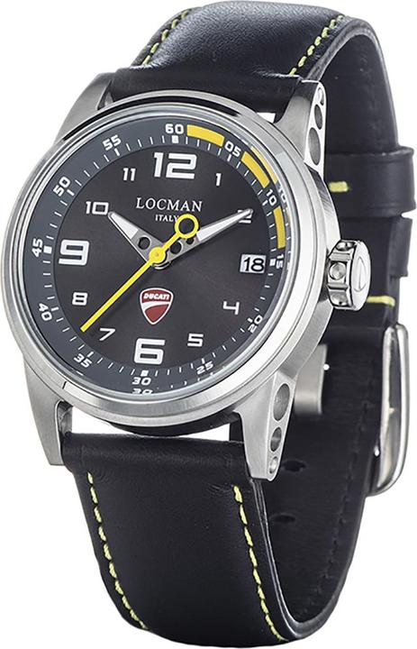 Produktbild Locman Italy Herrenuhr Ducati Ref. D106A01S (Analoguhr, 42 mm)