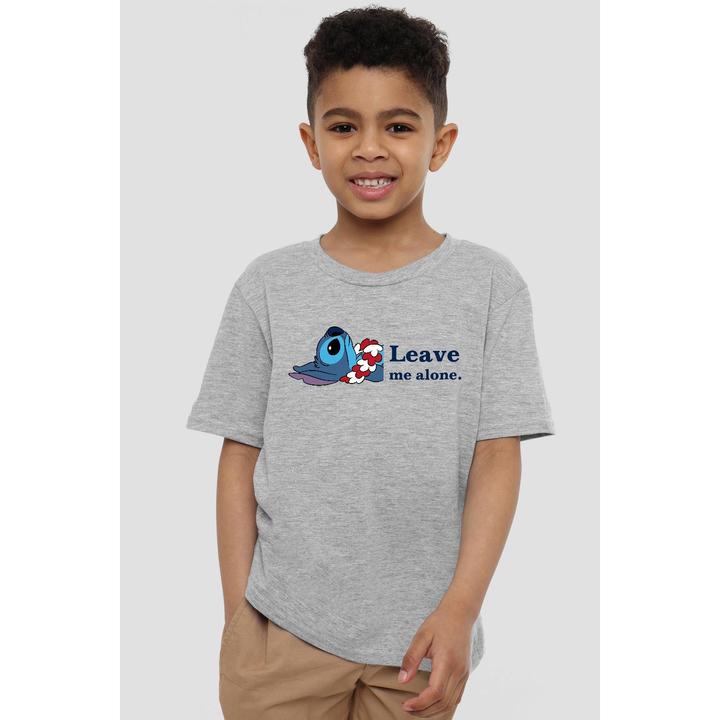 Actual product image Lilo & Stitch Childrens/Kids Leave Me Alone T-Shirt (104)