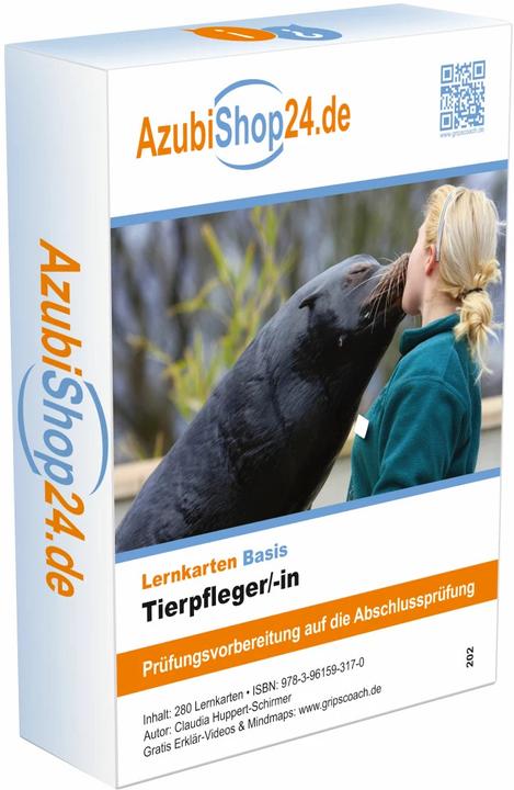 Produktbild Kombi-Paket Lernkarten Prüfung Tierpfleger /in (Deutsch, Michaela Rung-Kraus, Claudia Huppert-Schirmer, 2024)