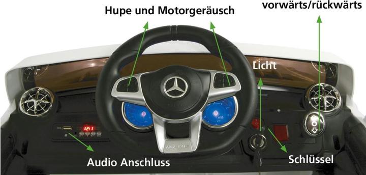 Actual product image Jamara Ride-on Mercedes SL65 (12 V)
