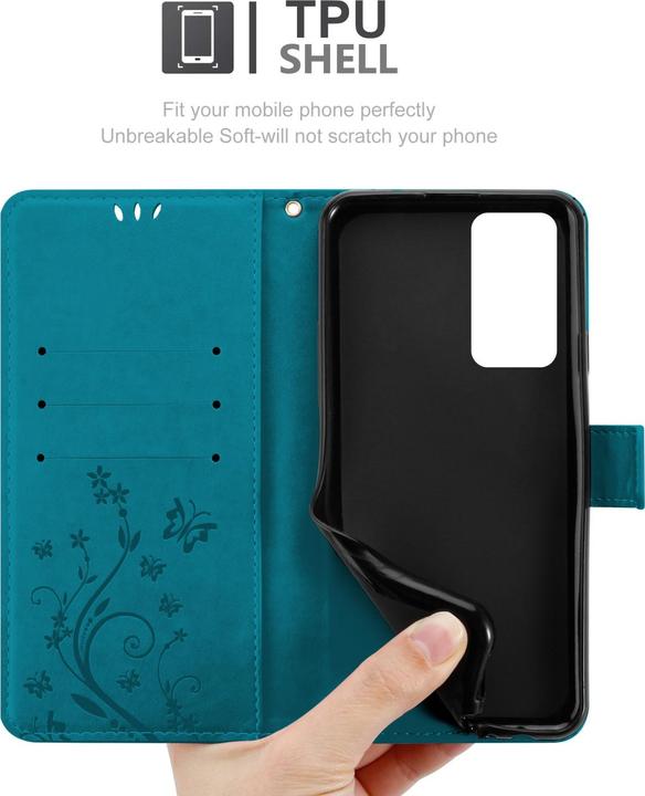 Immagine prodotto Cadorabo Copertina del libro a fiori (OnePlus 9RT 5G)
