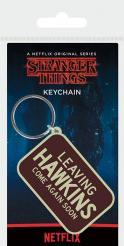 Actual product image Pyramid STRANGER THINGS - Leaving Hawkins - Porte-clés en caoutchouc