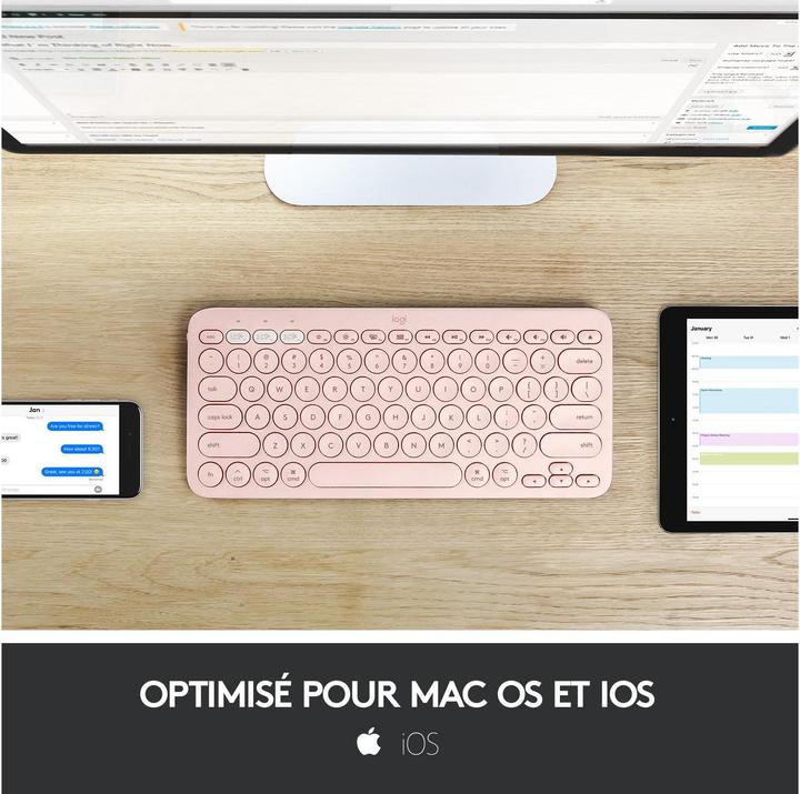 Produktbild Logitech K380 for Mac (CH, Kabellos)
