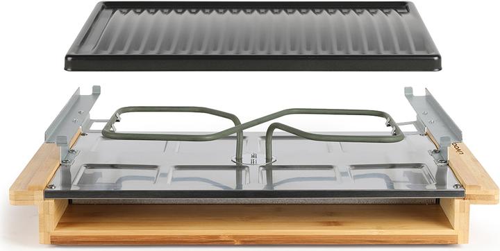 Actual product image Livoo Raclette grill 8 persons