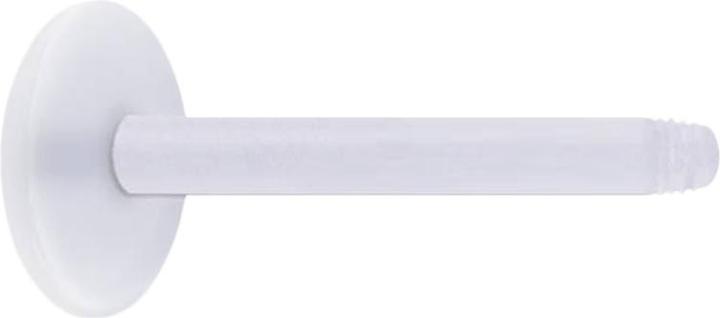 Star Piercing Labret-Stab transparent (Acryl, ohne Messing)