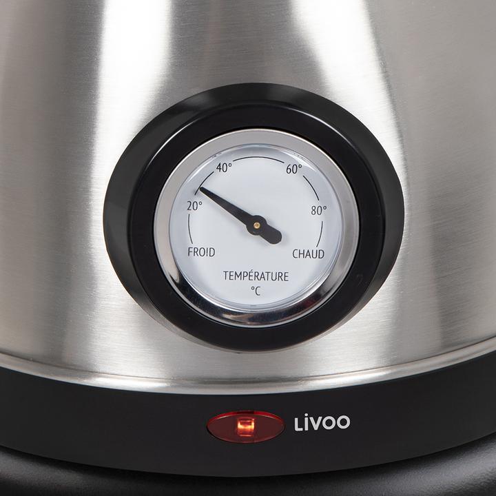 Produktbild Livoo Retro-Wasserkocher mit Thermometer (1.80 l)