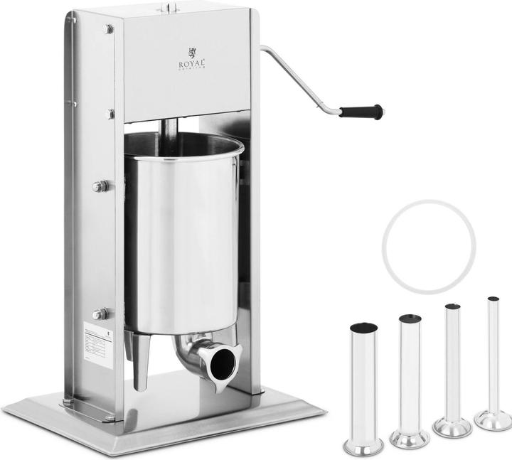 Produktbild Royal Catering Wurstfüller vertikal Wurstfüllmaschine Wurstspritze Wurstpresse Edelstahl 10 L