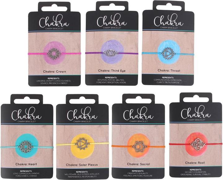 Produktbild Something Different ChakraCharmArmband (49er Pack) (100% synthetisches Material)