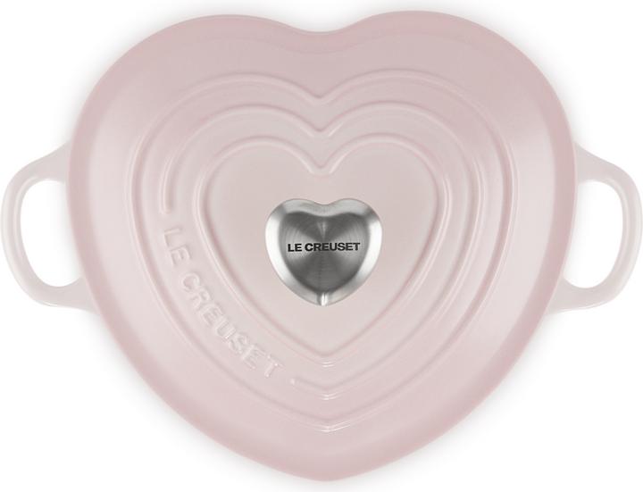 Produktbild Le Creuset Herzbräter mit Herzknopf (20 cm, Bräter + Schmortopf, Gusseisen)