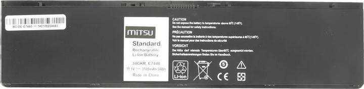 Image du produit Mitsu Batterie pour Dell Latitude E7440 3100 mAh (34 Wh) 11 1 - 10 8 Volt (3 cellules, 3400 mAh)