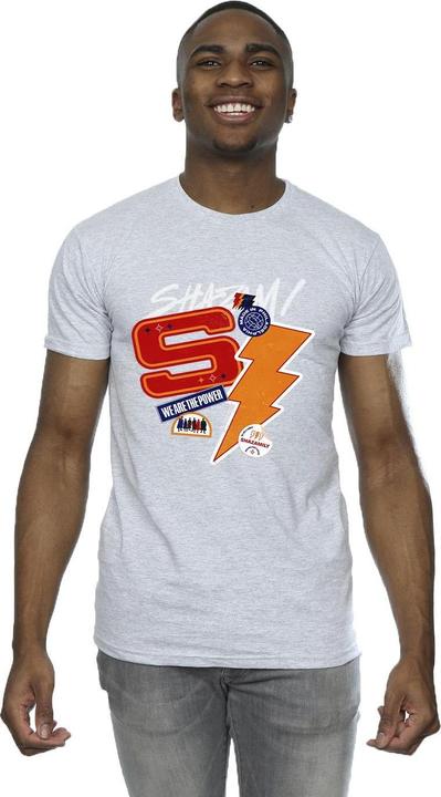 Produktbild Shazam Fury Of The Gods Sticker Spam TShirt (4XL)
