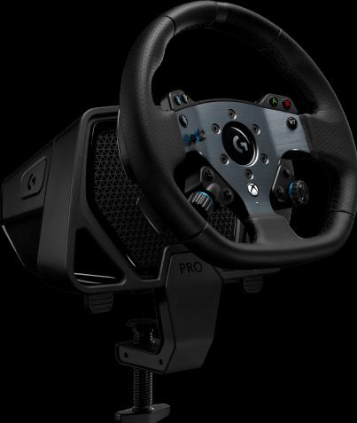 Image du produit Logitech G PRO Racing Wheel - BLACK - PLUGE -EMEA (PC, Xbox Series S, Xbox Series X, Xbox One S)