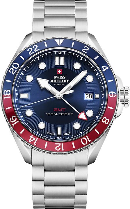 Actual product image Swiss Military Quartz (Analogue wristwatch, 42 mm)