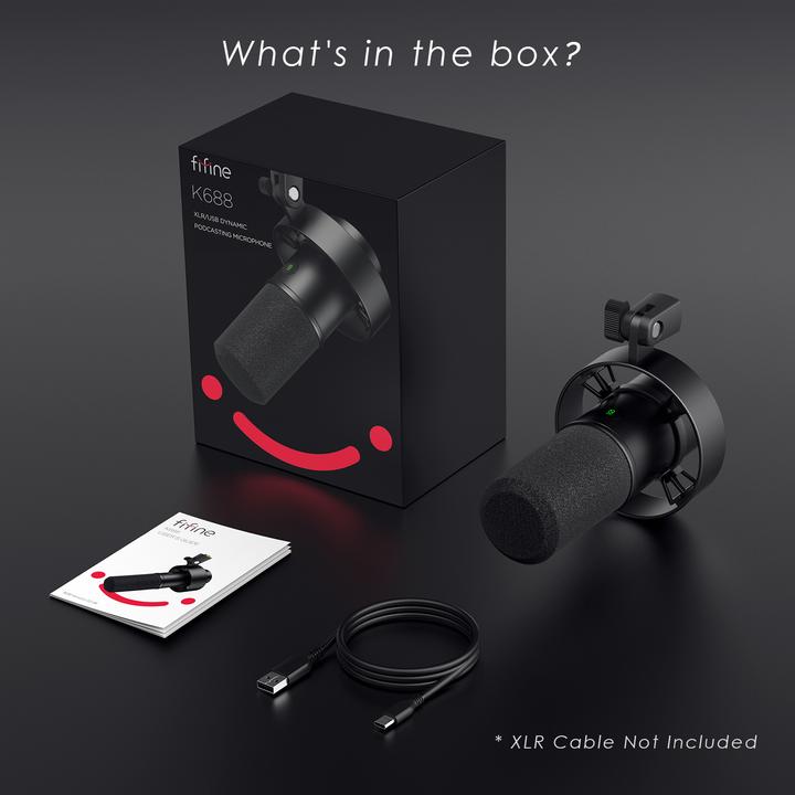 Produktbild Fifine k688 USB studio professional dynamic gaming microphone